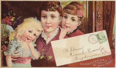 Damas elegantes y niño de American School