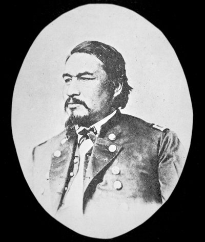 Ely Samuel Parker (1828-95) Jefe Seneca y Comisionado Federal de Asuntos Indígenas de American School