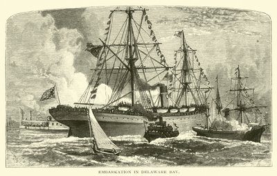 Embarque en la Bahía de Delaware de American School