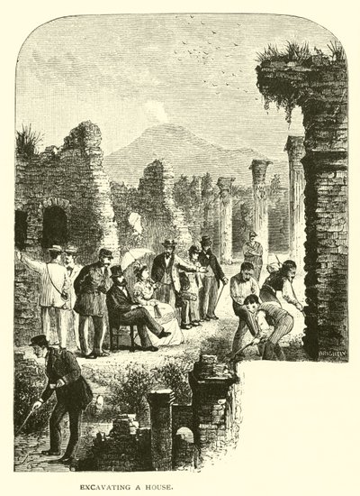 Excavando una casa de American School