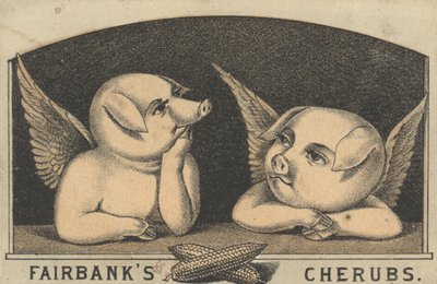 Querubines de Fairbanks, anuncio de Fairbank Lard, c.1880 de American School