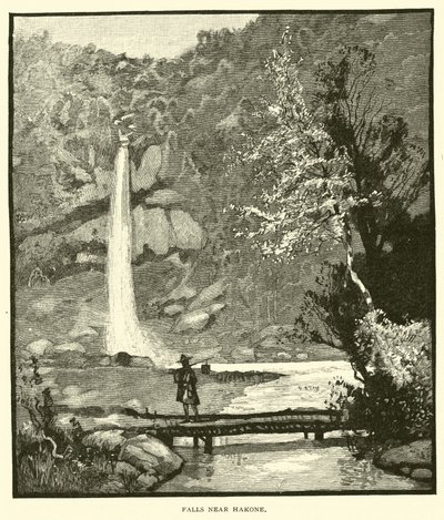 Cascadas cerca de Hakone de American School
