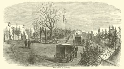 Hospital de campaña del Noveno Cuerpo, marzo 1865 de American School