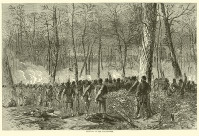 Luchando en el desierto, mayo de 1864 de American School