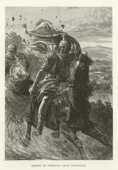 Huida de Pompeyo de Farsalia de American School