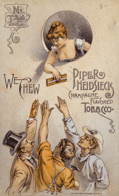 Mujer Repartiendo Tabaco (Piper Heidsieck) de American School