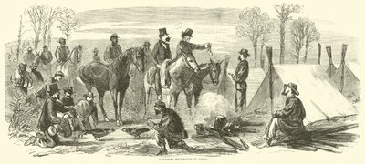 Forrajeadores regresando al campamento, marzo de 1865 de American School