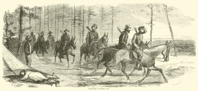 Forrajeadores saliendo, marzo 1865 de American School