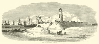 Fort Morgan después de su rendición, agosto 1864 de American School