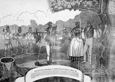 Celebración del 4 de julio o, Ideas sureñas de la libertad de American School