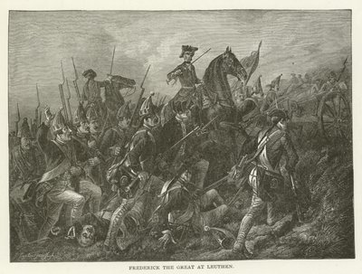 Federico el Grande en Leuthen de American School