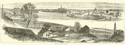 Fredericksburg, desde Falmouth, noviembre 1862 de American School