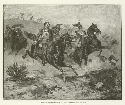 Coraceros franceses en la batalla de Sedan de American School