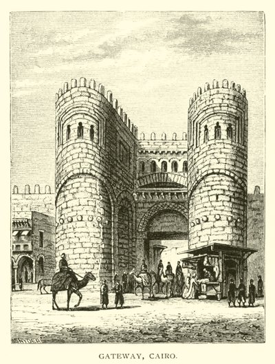 Puerta, El Cairo de American School