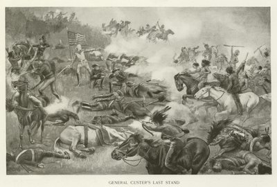Última resistencia del general Custer de American School