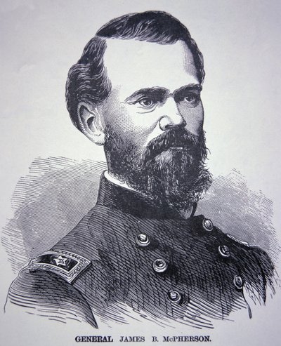 General James Birdseye McPherson (1828-64) de American School