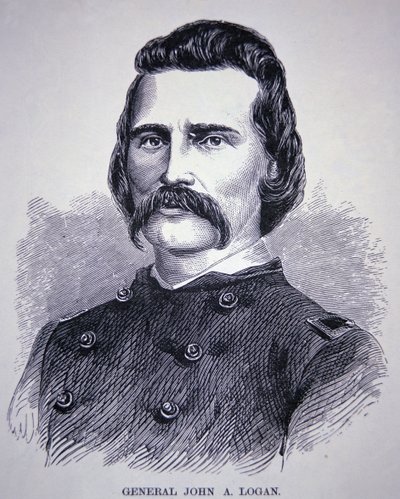 General John Alexander Logan (1826-86) de American School