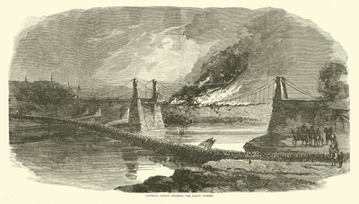 General Logan cruzando el Bayou Pierre, mayo 1863 de American School