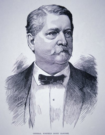 General Winfield Scott Hancock (1824-86) de American School