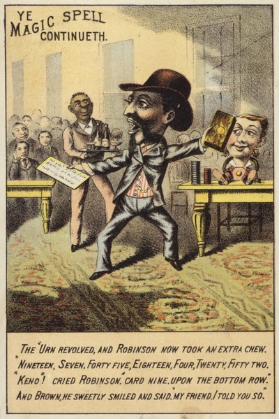 Caballero con tabaco en la mano de American School