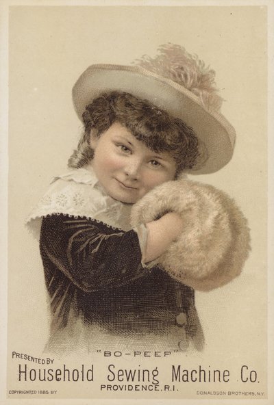 Niña con manguito, Bo-Peep de American School