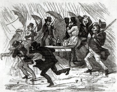 Rodeando el Cabo de Hornos, 1849 de American School