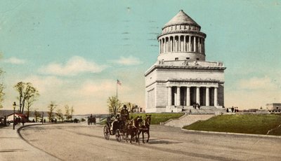 Tumba de Grant, Riverside Drive, Nueva York, c.1900-10 de American School