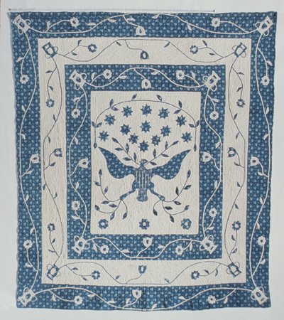Gran Sello de los Estados Unidos, colcha de Susan Strong, Maryland o Ohio, c.1830 de American School