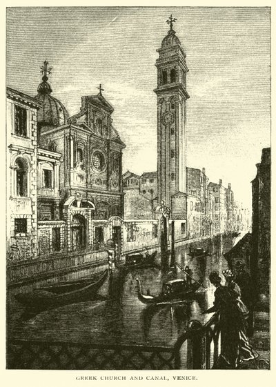 Iglesia Griega y Canal, Venecia de American School