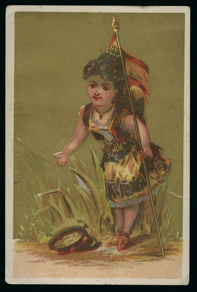 Tarjeta comercial de H. Stevens & Son de American School
