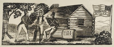 Emblema de la Campaña "Harrison & Tyler" de American School