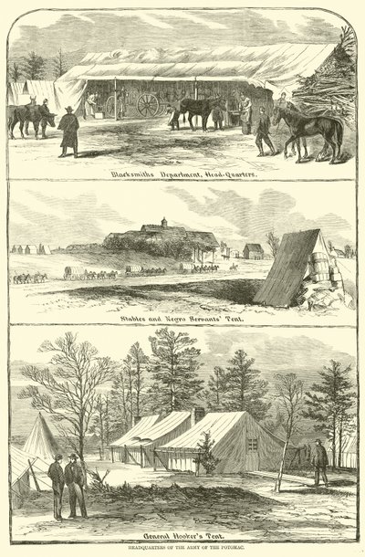 Cuartel general del Ejército del Potomac, enero-abril 1863 de American School
