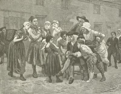 Hogarth dibujando la carretera de Queenborough de American School