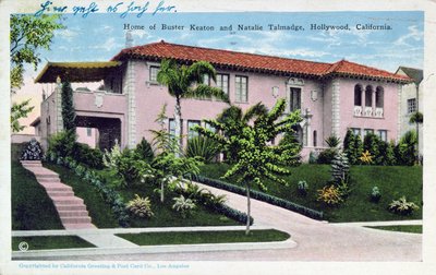 Hogar de Buster Keaton y Natalie Talmadge en Hollywood, 1930 de American School