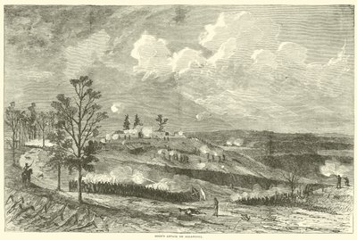Ataque de Hood en Allatoona, octubre 1864 de American School