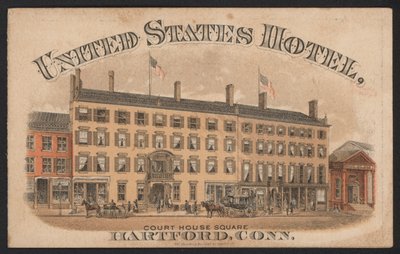 Tarjeta Comercial de Hotel de American School