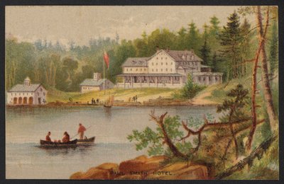 Tarjeta comercial de hotel de American School