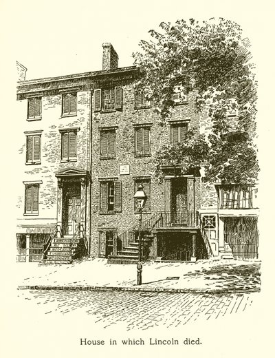 Casa en la que murió Lincoln, Abraham Lincoln de American School