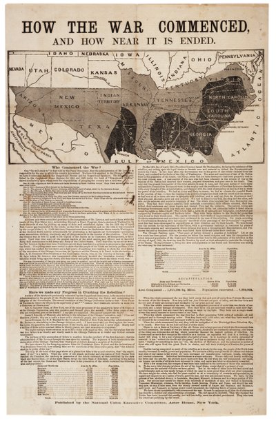 Cómo comenzó la guerra y cuán cerca está de terminar, 1864 de American School