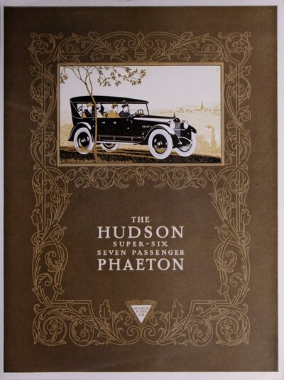 Hudson Super-Six Seven Passenger Phaeton, 1923 de American School