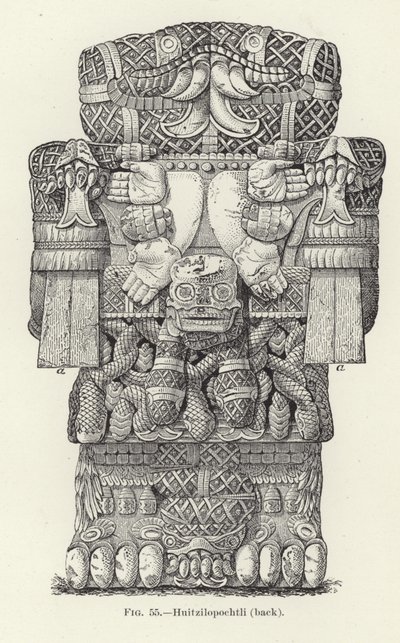 Huitzilopochtli (dorso) de American School