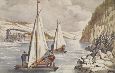 Carrera de Botes de Hielo en el Hudson de American School
