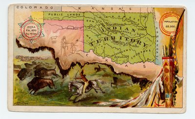 Territorio Indio [Oklahoma], 1889 de American School
