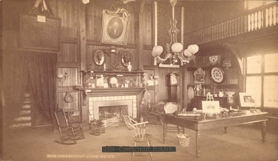 Interior del Edificio del Estado de Connecticut de American School