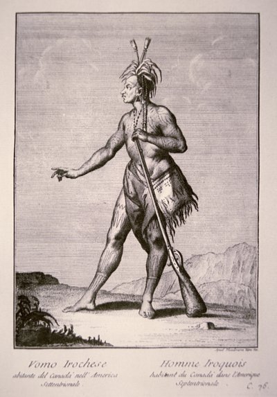 Guerrero iroqués de American School