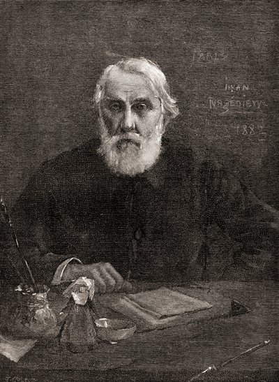 Iván Serguéyevich Turguénev, de 