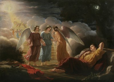 El sueño de Jacob, 1852 de American School