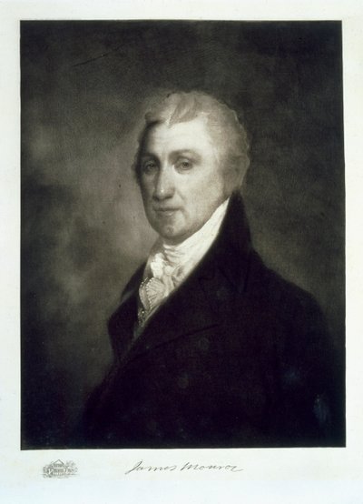 James Monroe, 5º Presidente de los Estados Unidos de América, pub. 1901 de American School