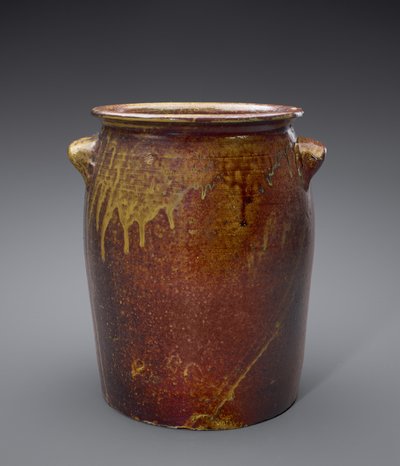 Jarra, después de 1850 de American School