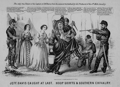 Jeff Davis atrapado al fin: faldas de aro y caballerismo sureño de American School